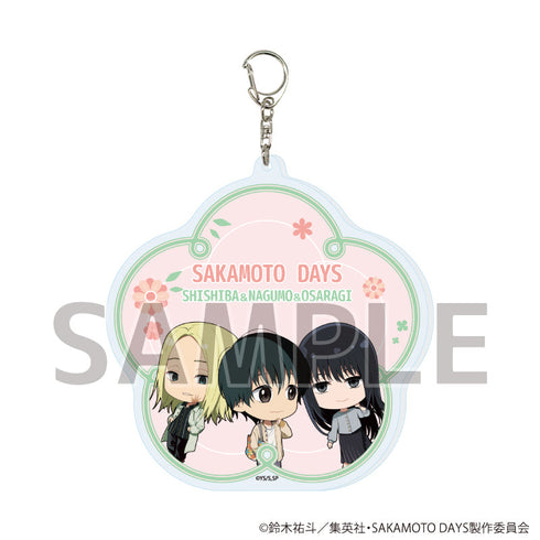 『SAKAMOTO DAYS』デカアクリルキーホルダー03/神々廻&南雲&大佛 春私服ver.(ミニキャライラスト)